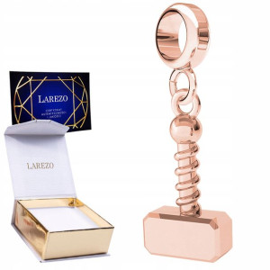 Charms Młot Thora różowe złoto 925