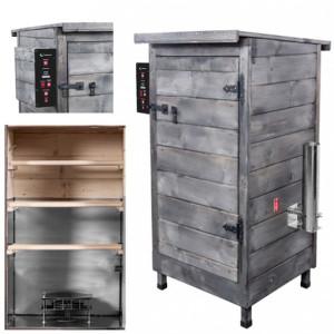 Wędzarnia smoker RealHunter Basic 270 l 2000W szara