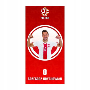 70x140 Ręcznik Kąpielowy Piłkarski PZPN Krychowiak