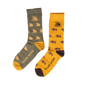 Skarpety męskie Tagart Fn dwupak Summer Boar zielone 39-42