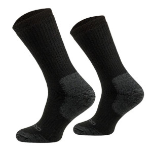 Skarpety turystyczne Comodo Alpaca grube czarne 35-38
