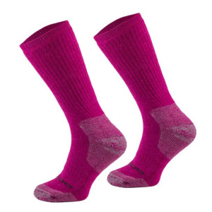 Skarpety turystyczne Comodo Alpaca grube fuksja 35-38