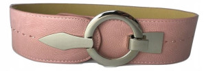 Pasek Damski Różowy Szeroki 6cm Do Sukienki
