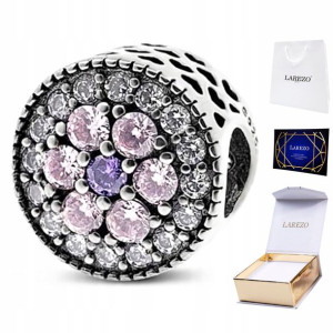 Charms Serce Nieskończoność srebro 925