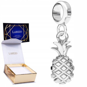 Charms wiszący Ananas Owoc srebro 925