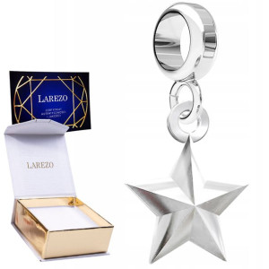 Charms wiszący Gwiazdka srebro 925