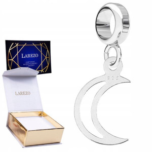 Charms wiszący Księżyc srebro 925