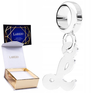 Charms wiszący Literka L srebro 925