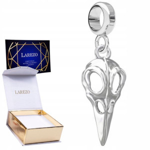 Charms wiszący Ptasia Czaszka srebro 925