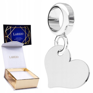 Charms wiszący Serce Serduszko srebro 925