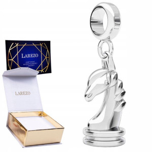Charms wiszący Skoczek Szachy srebro 925