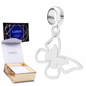 Charms wiszący srebro Ażurowy Motyl 925