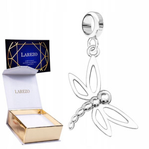 Charms wiszący Ważka Owad srebro 925