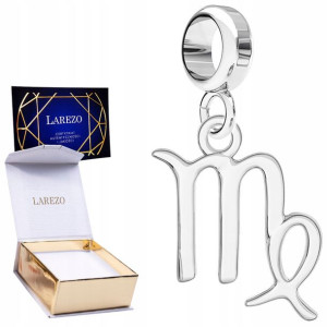 Charms wiszący znak zodiaku Panna srebro 925