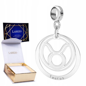 Charms Znak zodiaku Byk srebro 925