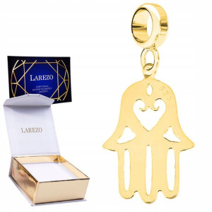 Charms złoty Ręka Opatrzności srebro 925