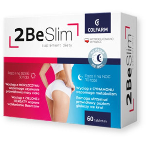 2Be Slim, 30 tabletek na dzień + 30 tabletek na noc