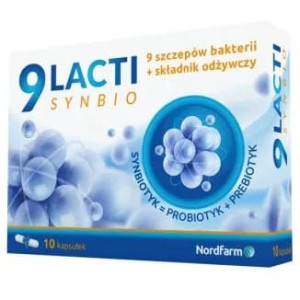 9 Lacti Synbio, kapsułki, 10 szt.