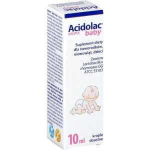 Acidolac Baby, krople doustne, 10 ml