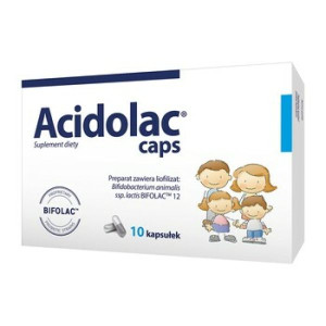 Acidolac caps, kapsułki, 10 szt.