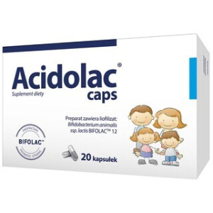 Acidolac caps, kapsułki, 20 szt.