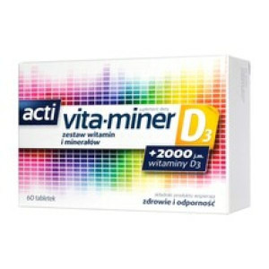 Acti Vita-miner D3, tabletki, 60 szt.