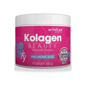 Activlab Pharma Kolagen Beauty, malina-truskawka, 200 g