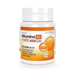 Activlab Pharma Witamina D3 Forte 4000 IU, kapsułki, 60 szt.