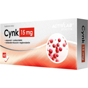 Activlab Pharma, Cynk 15 mg, kapsułki, 60 szt.