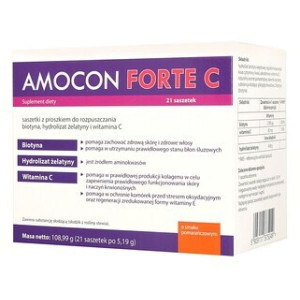Amocon Forte C, proszek do rozpuszczania w saszetkach, 21 szt.