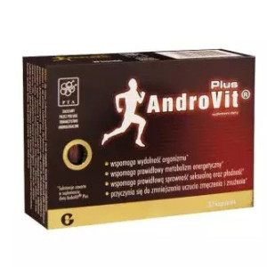 Androvit Plus, kapsułki żelatynowe miękkie, 30 szt.