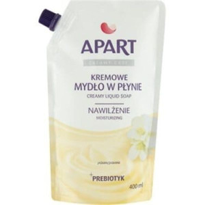 Apart Creamy Care, kremowe mydło w płynie, jaśmin, zapas, 400 ml