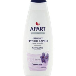 Apart Creamy Care, kremowy płyn do kąpieli, fiołek, 750 ml