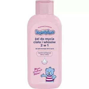 Bambino, żel do mycia ciała i włosów dla niemowląt i dzieci, 400 ml