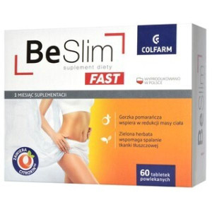 Be Slim Fast, tabletki, 60 szt.
