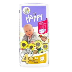 Bella Baby Happy Maxi Plus, pieluszki jednorazowe, 44 szt.