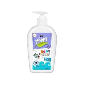 Bella Happy Baby Natural Care, żel do mycia ciała i włosów, 300 ml