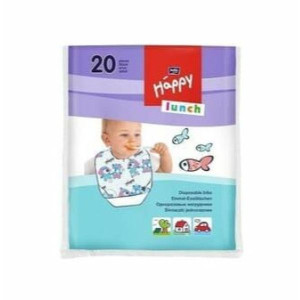 Bella Happy Lunch, śliniaczki jednorazowe, 20 szt.