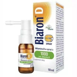 Biaron D, witamina D 1000 j.m., spray, 10 ml