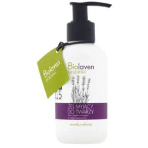 Biolaven Organic, żel myjący do twarzy, 150 ml
