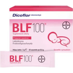BLF 100, proszek do sporządzania zawiesiny doustnej w saszetkach, 10 szt.