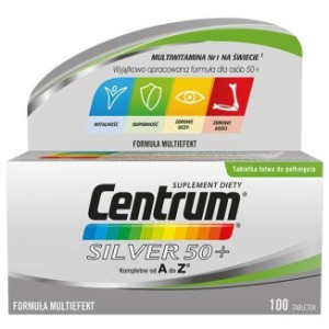 Centrum kompletne od A do Z Silver 50+, tabletki, 100 szt.