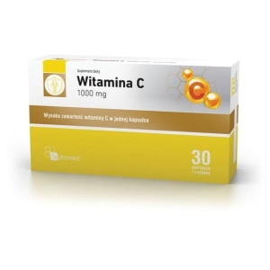 Cephamed, Witamina C 1000 mg, kapsułki, 30 szt.