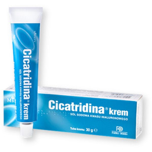 Cicatridina, krem wspomagający leczenie ran, 30 g