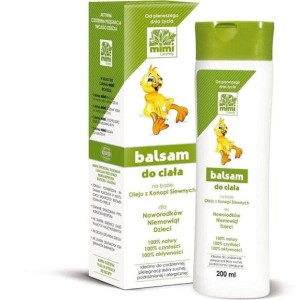 CutisHelp Mimi E, konopny balsam do ciała, skóra wrażliwa, 200 ml