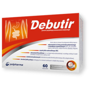 Debutir, kapsułki, 60 szt.