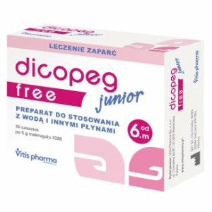 Dicopeg Junior Free, 30 x 5g.