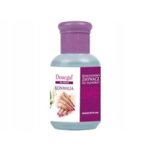 Donegal, bezacetonowy zmywacz do paznokci, konwalia, 50 ml