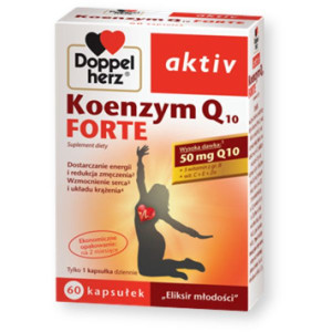 Doppelherz aktiv Koenzym Q10 Forte, kapsułki, 60 szt.