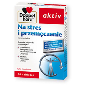 Doppelherz aktiv Na stres i przemęczenie, tabletki, 30 szt.